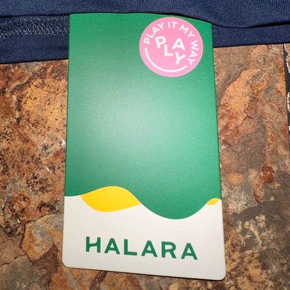 Halara Sapphire Blue Everyday Tie Knot Ruched Mini Chill Dress-Belle Size Small - Picture 8 of 9